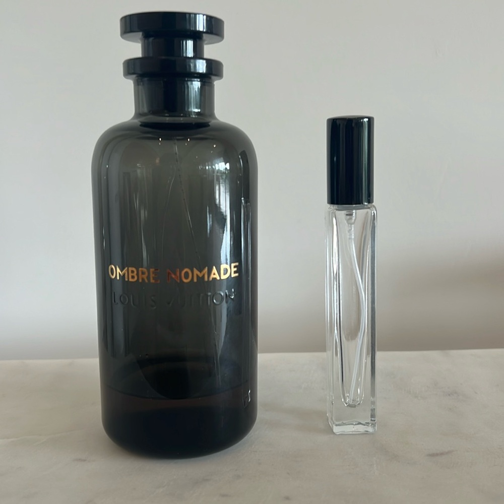 LOUIS VUITTON Ombre Nomade 10ml in glass travel atomizer cologne sample